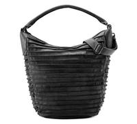 FredsBruder Fluted animal S shoulder bag leather 33 cm gray