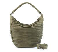 FredsBruder Fluted animal S shoulder bag leather 33 cm green