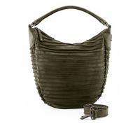 FredsBruder Fluted animal S shoulder bag leather 33 cm olive
