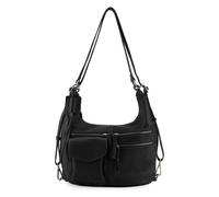 FredsBruder Forever Shoulder Bag Genuine Leather 38 cm black