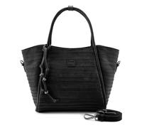 FredsBruder Layer Shopper Bag Genuine Leather 26 cm black