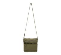 FREDsBruder Leather cross body bag Pocket Play Collection Crossbag With Zip-Pockets Forest Green olive