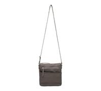 FREDsBruder Leather cross body bag Pocket Play Collection Crossbag With Zip-Pockets Wren taupe