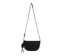 FREDsBruder Leather cross body bag shoulder bag My Forever Friend Halfmoon Bag Black
