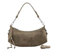 FREDsBruder Leather cross body bag Stay With Me Midi Shoulder Bag Greyish Khaki