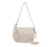 FredsBruder The Beaded One Shoulder Bag Leather 26 cm white