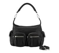 FREDsBruder Leather shoulder bag cross body bag Pocket Play Collection Hobo Bag Black