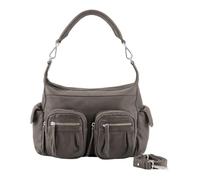 FREDsBruder Leather shoulder bag cross body bag Pocket Play Collection Hobo Bag Wren dark grey