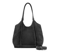 FREDsBruder Leather shoulder bag cross body bag Soft Cut Hobo Bag Black
