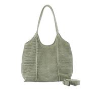 FREDsBruder Leather shoulder bag cross body bag Soft Cut Hobo Bag Leaf khaki