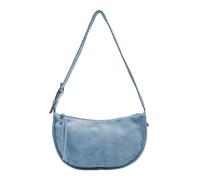 FREDsBruder Leather shoulder bag cross body bag Whipstitch Soul Collection Hobo Bag Aqua light blue