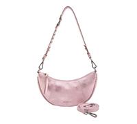 FREDsBRUDER Leather Shoulder Bag Rebel At Heart Halfmoon Bag Rose Pink