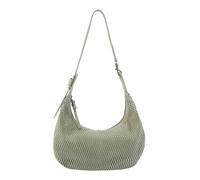 FREDsBruder Leather shoulder bag Soft Cut Round Crossbag Leaf khaki