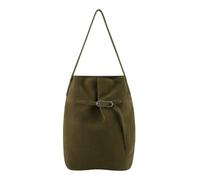 FREDsBruder Leather shoulder bag Softly Collection Hobo Bag Forest Green olive