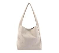 FredsBruder The Beaded One Shoulder Bag Leather 32 cm beige