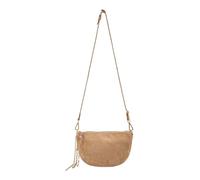 FREDsBRUDER Leather Shoulder Bag Velvet Wild Cross Bag Camel Light Brown