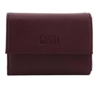 FREDsBruder Purse Bestie Wallet with Lock Dark Red Burgundy