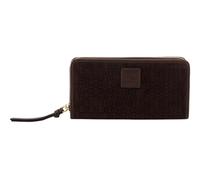 FREDsBRUDER purse Weave Harmony Zip Wallet Dark Chocolate