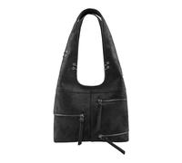 FREDsBRUDER Rebel At Heart Hobo Leather Shoulder Bag Black