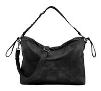 FREDsBRUDER Rebel At Heart Squeezy Hobo Leather Shoulder Bag Black
