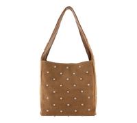 FREDsBRUDER Endless Beads Hobo Bag Toffee Brown