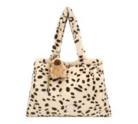 FREDsBruder shoulder bag Fluffy Friend Tote Bag Dots creme-white