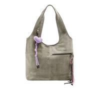 FredsBruder Beautiful Mess Shoulder Bag Leather 40 cm gray
