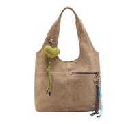 FredsBruder Beautiful Mess Shoulder Bag Leather 40 cm yellow