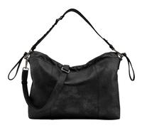 FREDsBRUDER Rebel At Heart Squeezy Hobo Leather Shoulder Bag Black