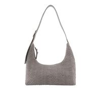 FredsBruder Weave Harmony Shoulder Bag Leather 18.5 cm gray