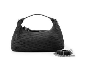 FredsBruder Soft Cut Handbag Genuine Leather 35 cm black