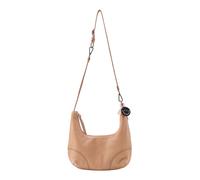 FREDsBRUDER Take A Smile Midi Hobo Bag Milk Coffee