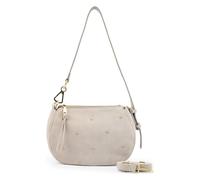 FredsBruder The Beaded One Shoulder Bag Leather 26 cm white