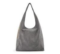 FredsBruder Velvet Wild Shoulder Bag Leather 39 cm gray