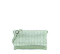 FredsBruder Weave Harmony Clutch bag Leather 22 cm green