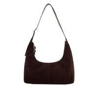 FREDsBRUDER Weave Harmony Handbag Dark Chocolate dark brown shoulder bag