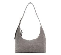 FredsBruder Weave Harmony Shoulder Bag Leather 18.5 cm gray