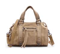 FredsBruder Whipstitch Soul Shoulder Bag Leather 30 cm yellow