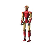 Free 249.5€ credit card upon ordering | Unitree R1 Air humanoid robot, embodied intelligence, monocular camera, 20 degrees of freedom, AI voice model smart interaction, red and gold color scheme