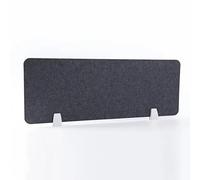 Free Acoustic Desk Divider 30x60 cm Dark Gray 9mm Thick Soundproof Partit OfficeSeparat Panel