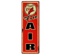 Free Air Gasoline Reproduction Garage Shop Metal Sign 16"x4"