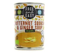 Free and Easy Organic Butternut Squash and Ginger Soup 400g-3 Pack