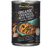 Free and Easy Organic Chickpea and Bean Tagine Ready Meal, 400g