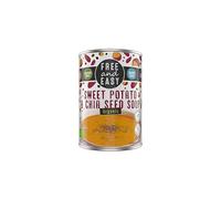 Free and Easy Organic Sweet Potato and Chia Soup, 400 g, Pack of 6