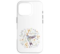 Free As A Humming-Bird Wild-Flower Garden Grandma Boho Women Case for iPhone 16 Pro