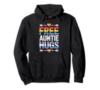 Free Auntie Hugs Pullover Hoodie
