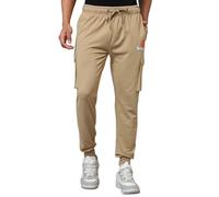 Free Authority Official Dragon Ball Z Printed Regular Fit Jogger for Men, beige, 24