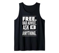 Free Bad Advice. Ask Me Anything. Tank Top
