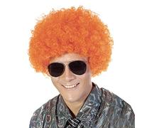 FREE BEAUTY Fluffy Afro Clown Wigs for Men Women Cosplay Anime Party Christmas Halloween Fancy Funny Wigs (Orange)