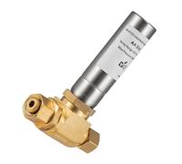 -Free Brass Water Hammer Arrestor with 3/8" OD Compression Tee, High-Pressure 250 PSI & 33°F-180°F Range, for Residential Plumbing Systems